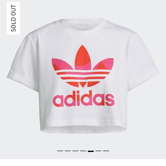 NWOT adidas x marimekko crop tee - Picture 5 of 5